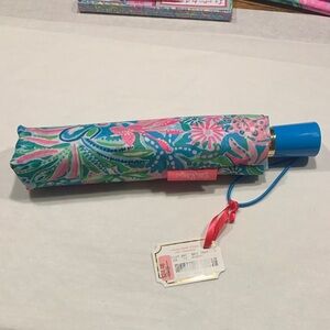 Lilly Pulitzer, Colorful Floral Umbrella